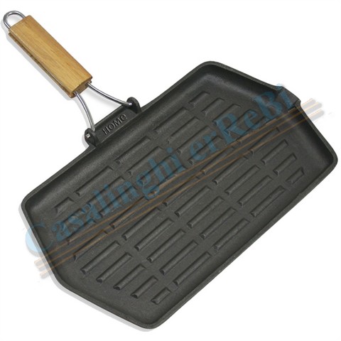 *BISTECCHIERA GHISA RETT.CM.21X35    6246