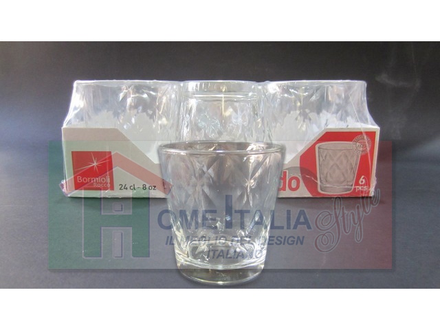KALEIDO BICCHIERE ACQUA C/6 CL.24