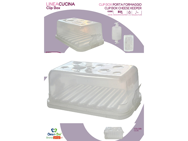 *CLIP BOX PORTA FORMAGGIO 31046