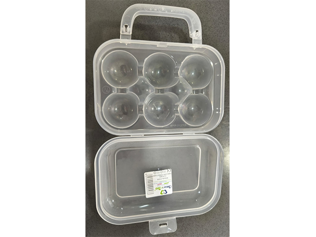 *CLIP BOX PORTA UOVA 6 VANI 31050    C/MANICO