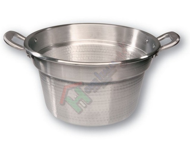 *CALDAIA ALLUMINIO CM.60 S/COPERCHIO H34 LT.53 MM1.6