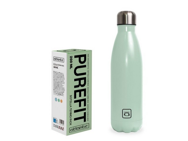 BOTTIGLIA TERMICA INOX VERDE 1000ML BORRACCIA PUREFIT