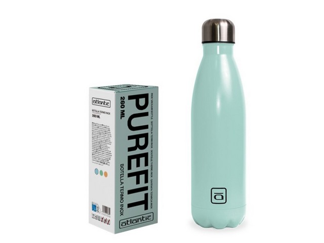 BOTTIGLIA TERMICA INOX BLU 1000ML   BORRACCIA PUREFIT