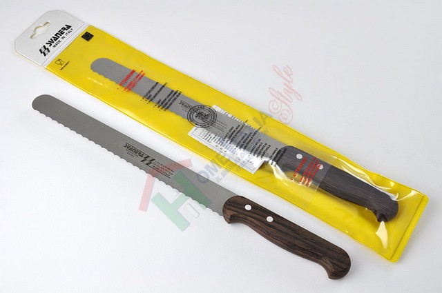 *6041 COLTELLO PANE CM.23 M/LEGNO