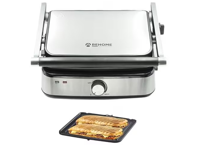 BISTECCHIERA C/PIASTRE ANTIADERENTE 2000W CG2000 30x60X25H