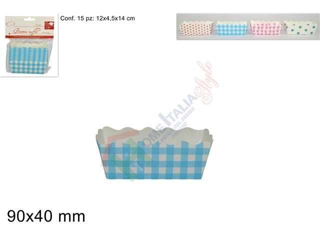 PIROTTINI MUFFIN CARTA DECORATA