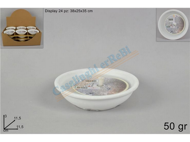 COCCIO CITRONELLA BIANCA CM.11,5