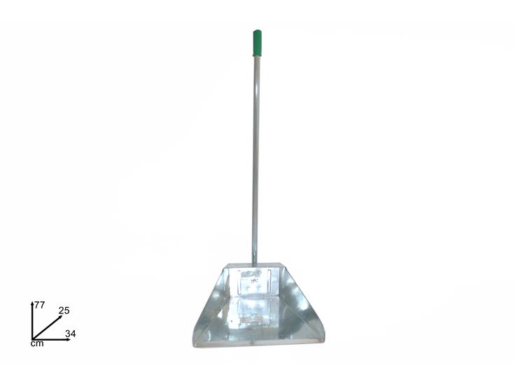PALETTA IMMONDIZIA IN METALLO SILVER HG1010