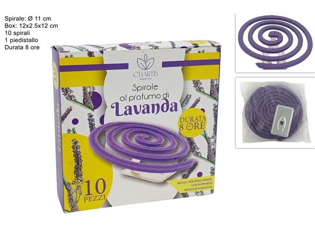 SPIRALE ZAMPIRONE PROFUMO LAVANDA