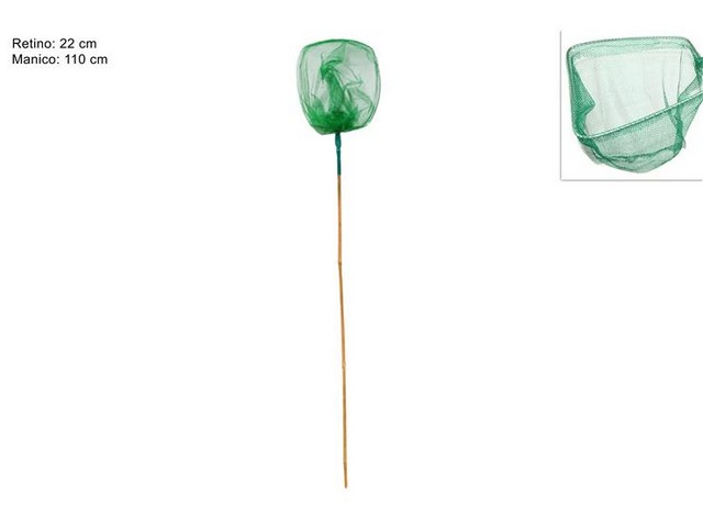 RETINO QUADRATO VERDE MANICO BAMBOO 110 CM XC-BW-22-22-110/ GREEN