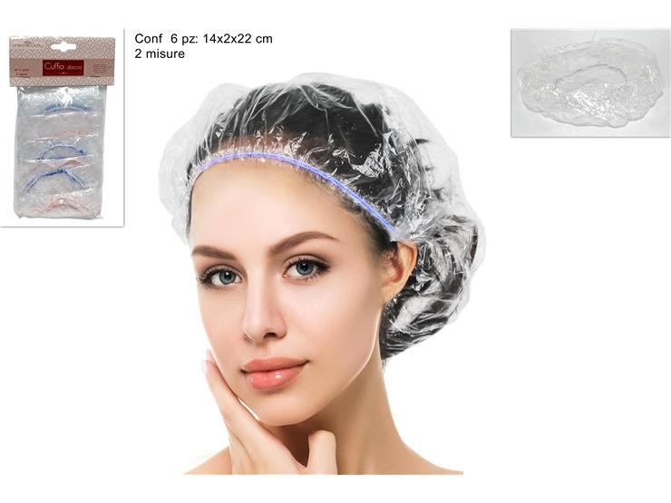 CUFFIE DOCCIA SET 6PZ 2 MISURE