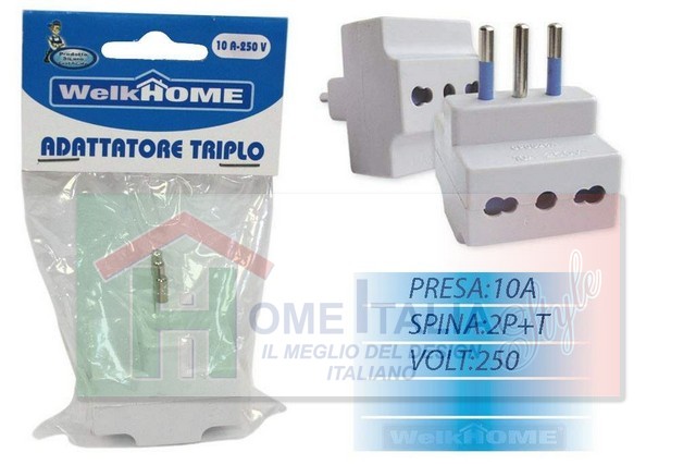 ADATTATORE TRIPLA ATT.PICC 16A