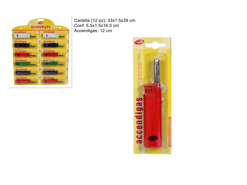 ACCENDIGAS SU CARTELLA CF12PZ YH-200