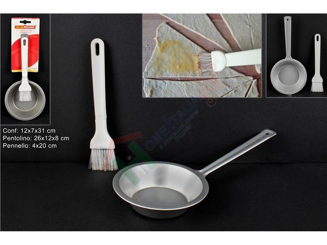 SET PENTOLINO + PENNELLO CUCINA