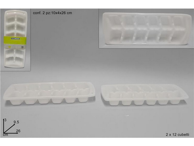 FORMAGHIACCIO 12 CUBETTI SET 2PZ ART 151483