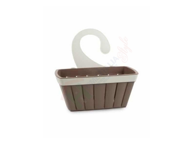 *CESTELLO BAGNO LINEA DOGA MOKA