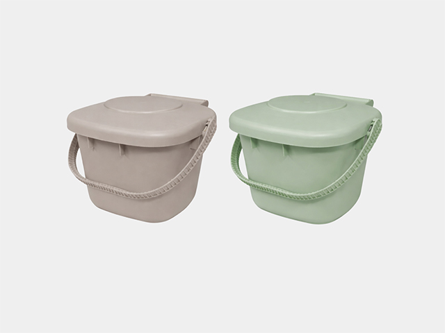 *PATTUMIERA ECOBI LT.5 TORTORA/VERDE
