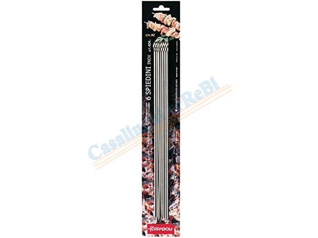 SPIEDINI 6PZ.CM.42 CON RICCIOLOART.404C
