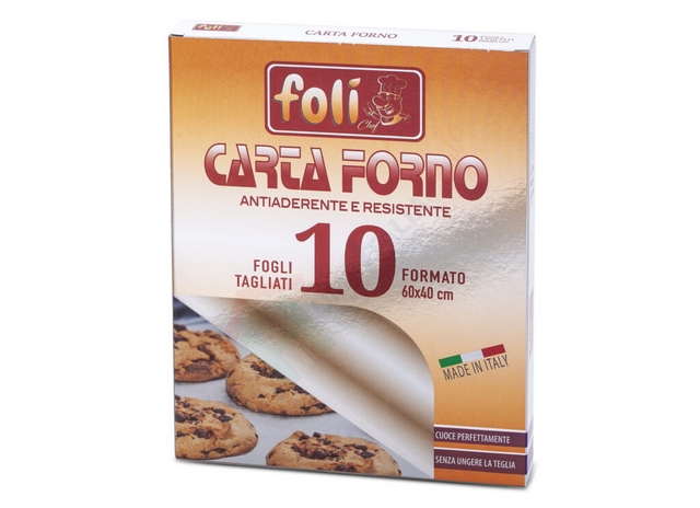 FOLI\' ROLL CARTA FORNO IN FOGLI10PZ 40X60 514