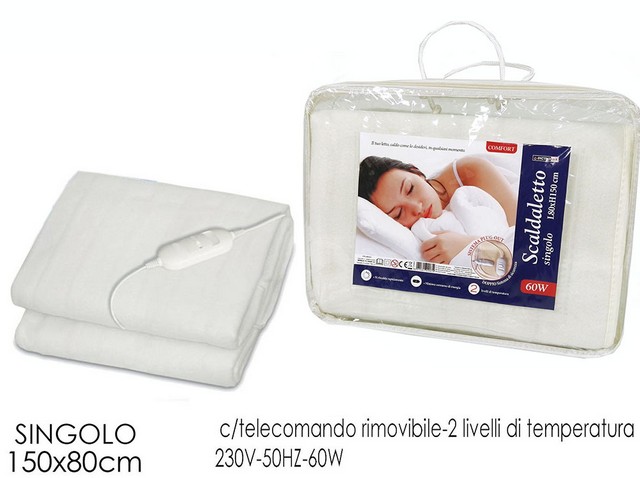 *SCALDALETTO 60W SINGOLO 150X80CM    516804