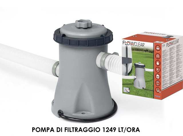 POMPA DI FILTRAGGIO 1249 LT/H 58381