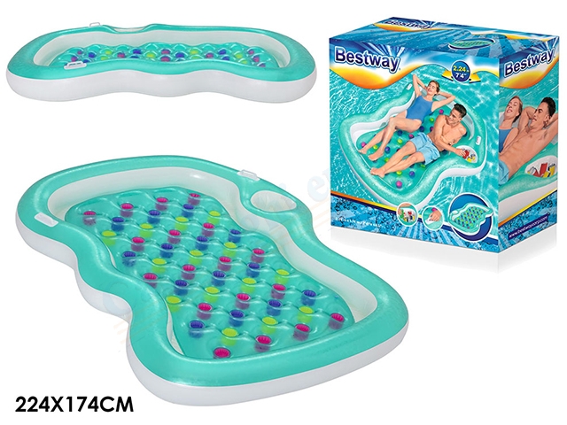 MATERASSINO DOPPIO DESIGNER 224X