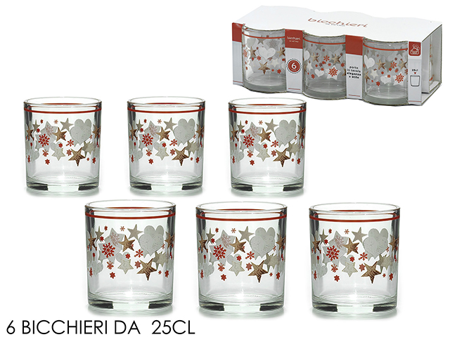 SET 6 BICCHIERE ALIGHIERI VINTAGE   25CL 920398