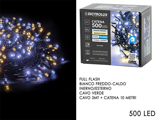 500 LED FULLFLASH X EST.CALDO/FREDDO 450252