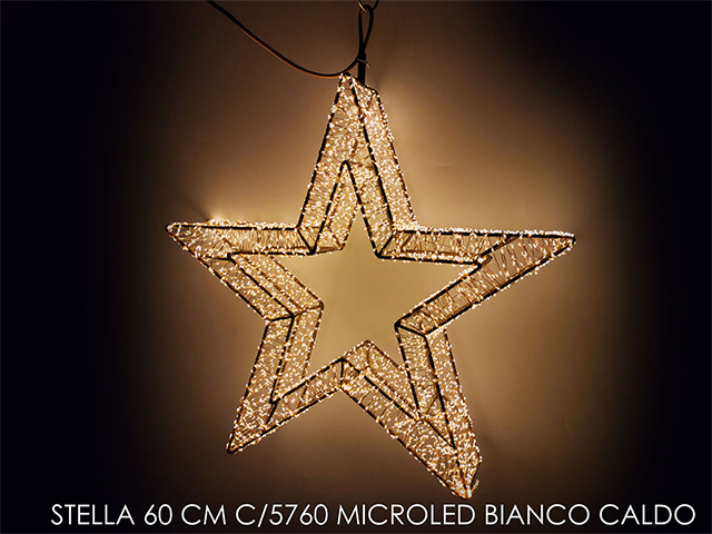 STELLA 60 CM C/5760 MICROLED B.CALDO 450386
