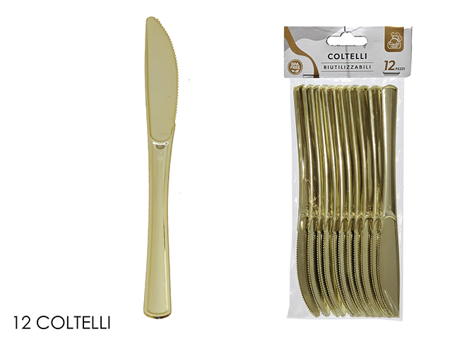 SET 12 COLTELLI ORO 491867