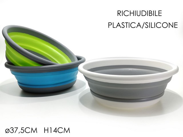 BACINELLA RICHIUDIBILE Ø37,5XH14CM 9LT3A 605801