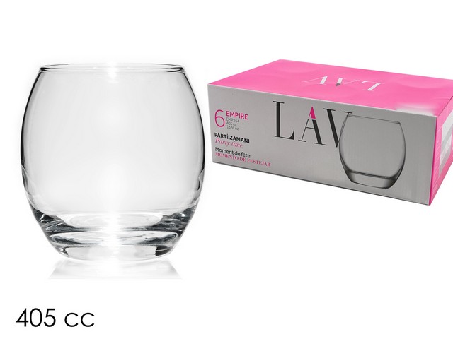 SET 6 BICCHIERI EMPIRE 405 CC 680541A