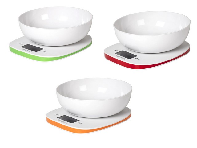 BILANCIA CUCINA DIGITALE 5KG C/CIOTOLA 690226