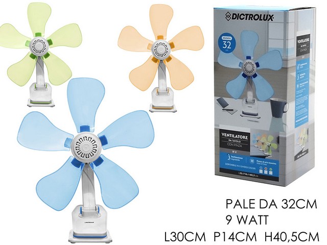 *VENTILAT. DA SCRIVANIA 5PALE 32CM 9W586141