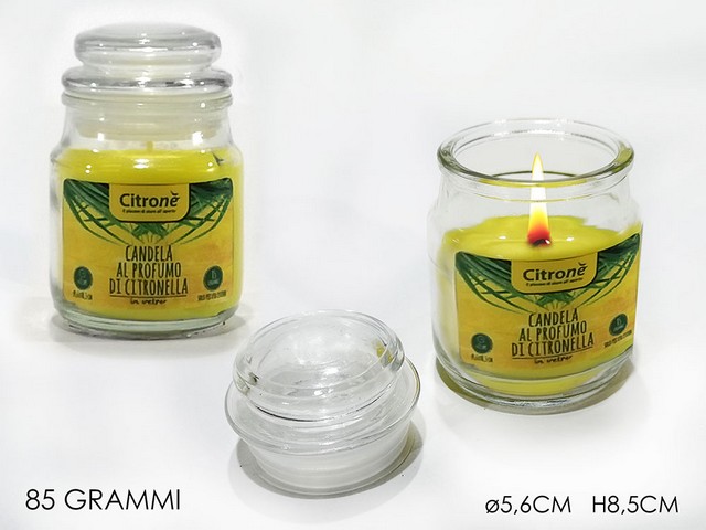 CANDELA CITRONELLA 85GR IN GIARA    535504