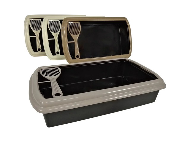 LETTIERA PER GATTI CON PALETTA 4 ASS 633389