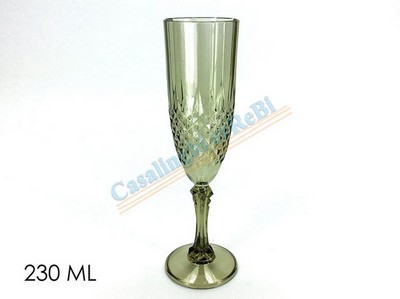 FLUTE VERDE OLIVA 230ML  548534