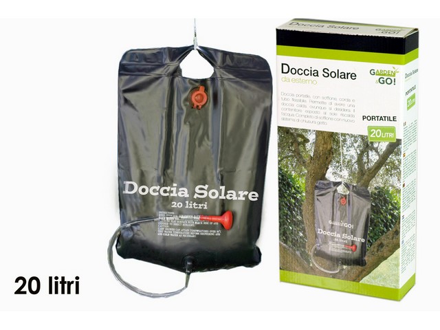 DOCCIA PORTATILE C/SACCA 20 LITR
