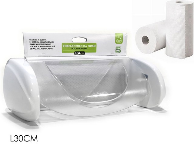 PORTAROTOLO DA MURO BIANCO 565232