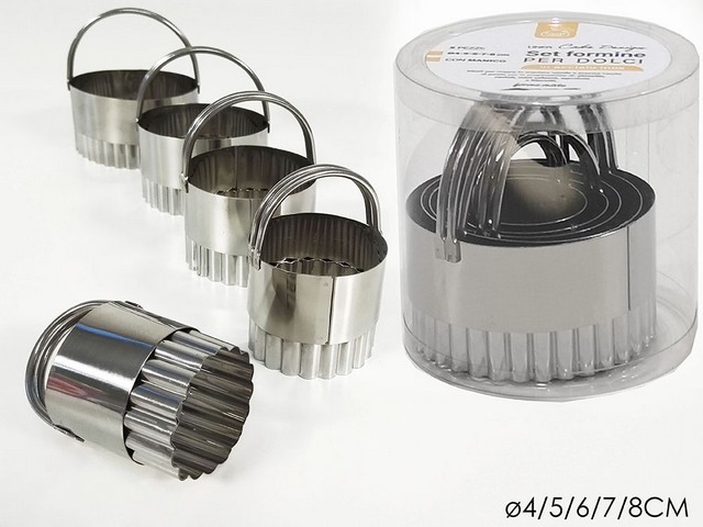 SET 5 FORMINE PER DOLCI