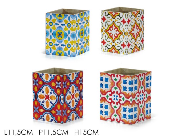 PORTAMESTOLI 15X11.5X11.5CM 669117