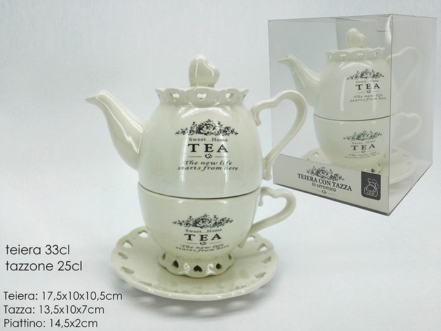 SET DA TE\' 3PZ CREMA 527013