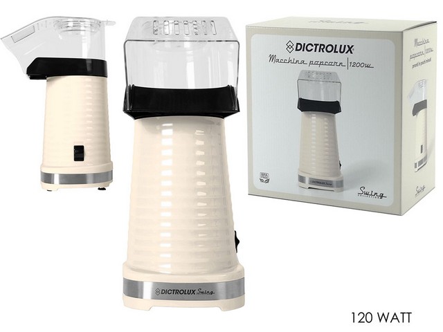MACCHINA POP CORN 1200W CREMA 883201