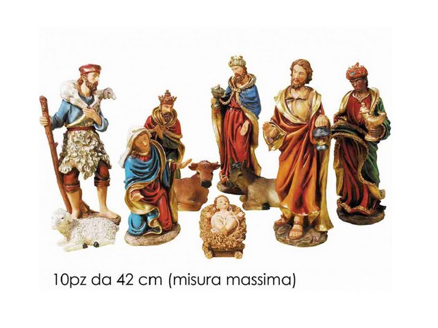 SET NATIVITA\' 10 PZ 42CM 426086