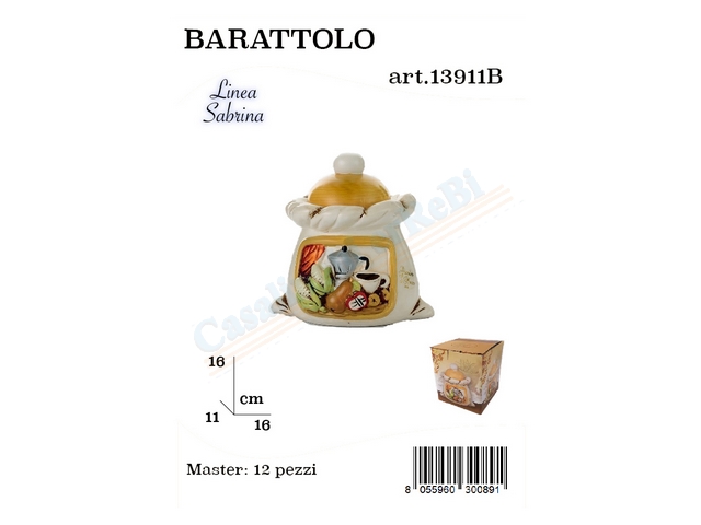 BARATTOLO C/SCATOLA 13911B