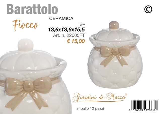 BARATTOLO FIOCCO TORTORA 22005FT