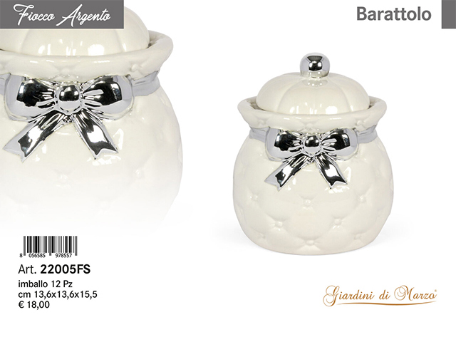 BARATTOLO FIOCCO ARGENTO 22005FS