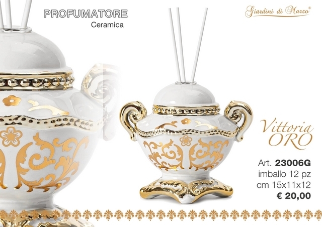 PROFUMATORE VITTORIA ORO C/SCATOLA 23006G