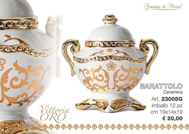 BARATTOLO VITTORIA  ORO C/SCATOLA 23005G