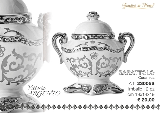 BARATTOLO VITTORIA ARGENTO C/SCATOLA 23005S